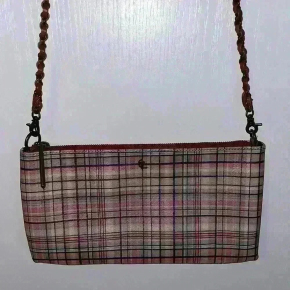 Elliott Lucca Handbags - Elliot Lucca 3 way demi‎ clutch/crossbody/shoulder bag purse plaid